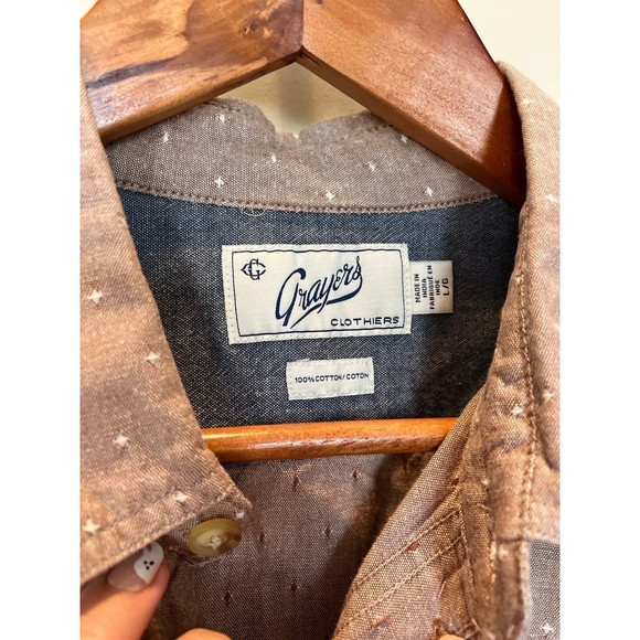 GRAYERS CLOTHIERS button down shirt - Picture 2 of 6